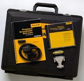 Software and cable come as separate items or as part of a special value kit. This kit also includes a protective hard shell carrying case for safe and convenient storage of instrument and accessories.