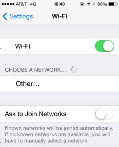 13. Turn the WLAN function Off, then On in your smart phone/tablet/pc while monitoring with the setup above.