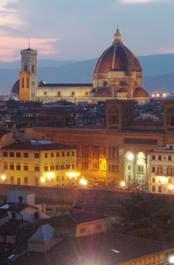 PROGRAM Tuesday, June 15 Travel to Florence. Florence is a city in which Italian artistic and intellectual genius flourished.