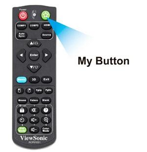 the connected PC. "My Button" Setup your favorite hotkey Finding a function on a remote control or through the on-screen menu can be time-consuming.