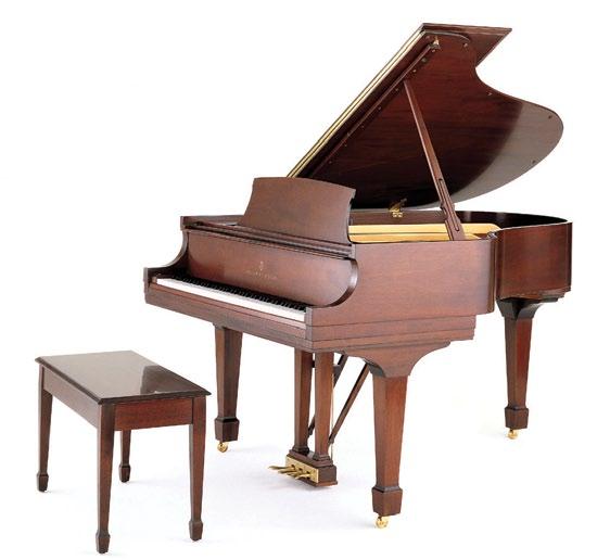 The elegance of a Steinway piano is a perfect fit for your decor and your lifestyle. M.