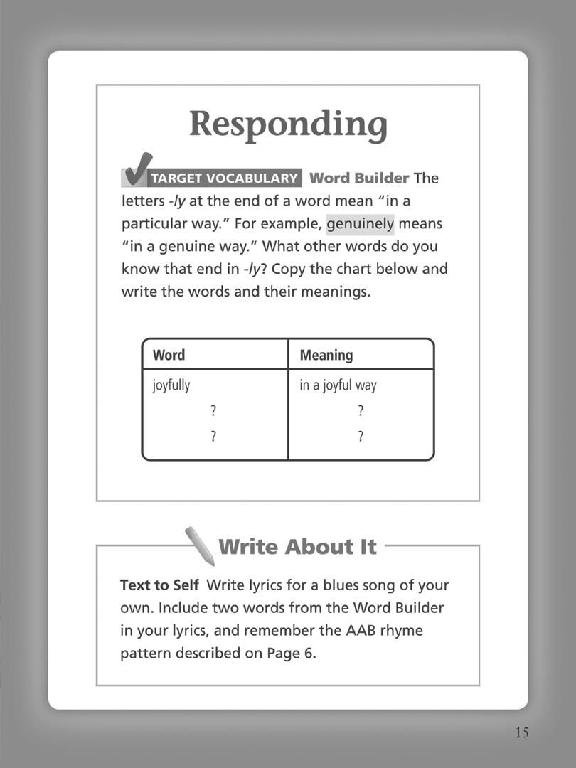 English Language Development Reading Support Pair beginning and intermediate readers to read the text softly, or have students listen to the audio or online recordings.