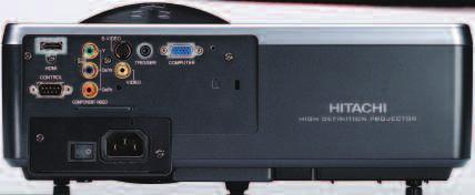 This top of the range Home Cinema Projector is HD ready and uses a Super Focus ED x 4 lens and 10 Bit digital video