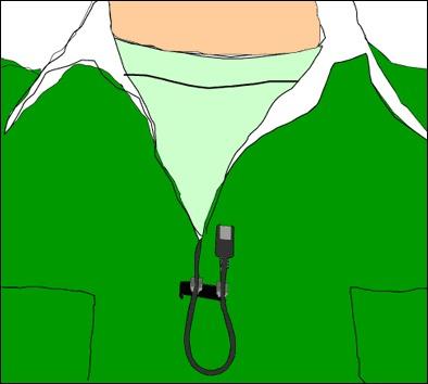 Great Audio is Key to Great Video! Use a clip-on microphone for interviews (lavaliere).