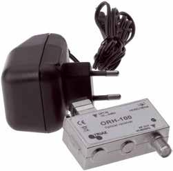 Receiver is supplied in a plastic hood with a plug-in power supply.