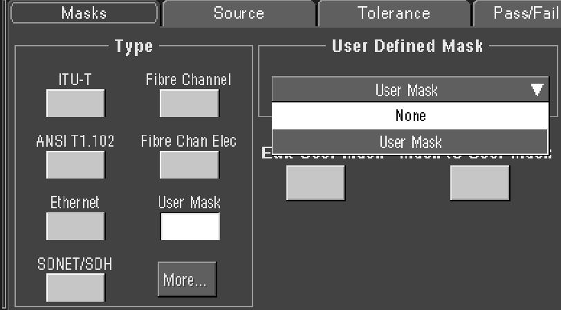 Reference Creating a New User Mask To create a new user mask that is not based on an existing mask, do the following procedure.