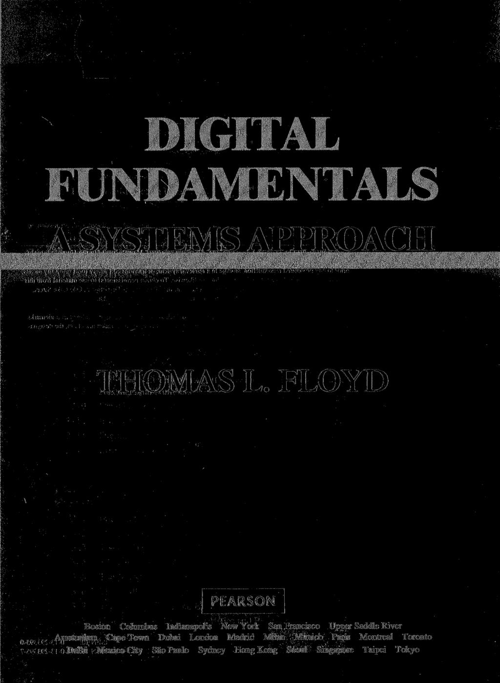 DIGITAL FUNDAMENTALS A SYSTEMS APPROACH THOMAS L.