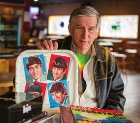 DIG IT: They are by far the most musically talented pop group of all time, says Richard Sorrell (above) who, along with Class of 1966 classmates like Ned Ferguson (left), first heard the Beatles
