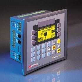 User Manual 3. SMART Controller 3.1. General The SMART controller is a PLC (Programmable Logic Controller) unit with backlit display and keypad for system operation.