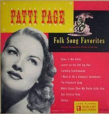 C&W and Folk Music Page s first album was Folk Song Favorites, which was entirely covers of folk