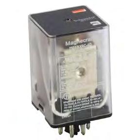 and 3DPT, 10 A UL Listed when used with proper Magnecraft s The 750R series octal base, plug-in relays offer clear or full-feature covers with multiple mounting options and accessories.