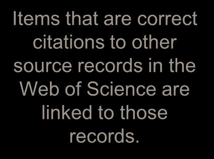 citation records.