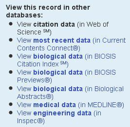 Cited Reference Index + Web of Knowledge Data K. Anand, J. Ziebuhr, P. Wadhwani, et al.