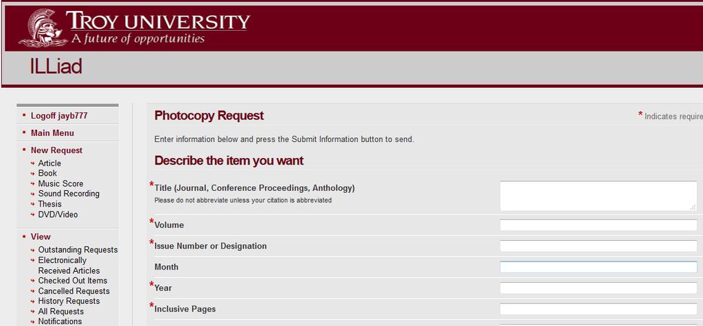 TROY UNIVERSITY LIBRARY: Education 3 Email Subject Librarian: lisavardaman@troy.edu (Ms. Lisa Vardaman) Dothan Campus: dmiller@troy.edu (Ms. Donna Miller, Library Director) TROY Online/Support Sites: jayb777@troy.
