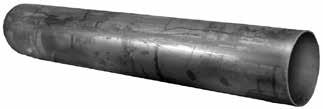 BLACK STEEL TUBING STAINLESS STEEL 304 TUBING Page 43 Description Part Number List Price Diameter (O.D.) Gauge Wall Thickness 2" 11 ga..5 40507 2.4 /ft 4.50/ft 21/2" 11 ga..5 40508 3.1 /ft 5.