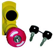 140A-C-M3E Emergency Stop Push Button Set For use with enclosures Twist to release 140A-C-E