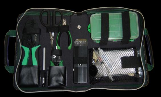 Epoxy Fibre Optic Tool Kit The MSS epoxy Fibre Optic Termination Tool Kit contains everything you need to properly strip, prep, terminate, crimp, and polish SC and ST connectors.
