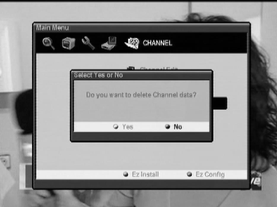 E. Channel setup Channel Edit You can set channel as your favor. Buttons Skip Lock Del Move Function / Tips Skip this channel when scrolling with channel +- buttons. Lock this channel for a password.