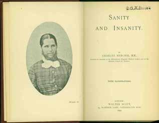 36 Mercier, Charles. SANITY AND INSANITY. With Illustrations. Cr. 8vo, First Edition; pp. [iv](adv.), xx, 396, [16](adv.