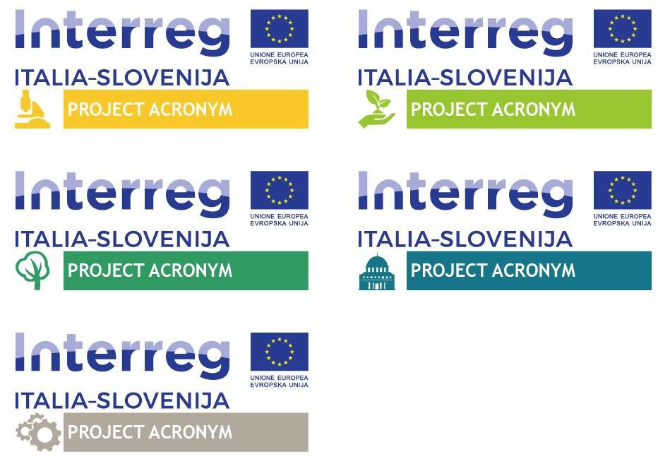 2. PROJECTS LOGO DESIGN All funded project communication measures have to be branded with a logo combining EU provisions with both Programme and project elements.
