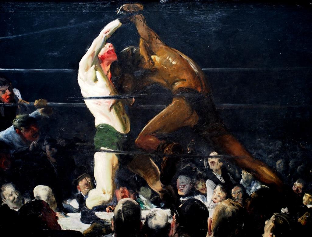 Illustration 2: George Bellows, "Both Members of This Club", 1909 The following is an admittedly incomplete survey of composers and works from the classical/art music tradition in the 20th century.