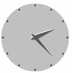 Static test automation for the clock could be in the form of a script that simply tries the same sequence of actions in the exact same order each time.