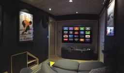 The initial requirement was for a media room, music in a couple of rooms and the data network.