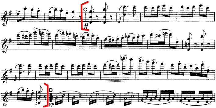 Set 1 Violin Page 3 of 4 Symphony No. 8 in G Major, Op. 88 Antonin Dvorak Mvt. 4. Allegro ma non troppo.