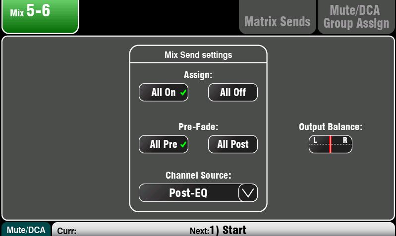 9.3 Prepare the mixer for your session Touch to name Patch input sockets Name the channels and masters Working from your plot sheet, use the mixer Processing screens to enter names with up to 6