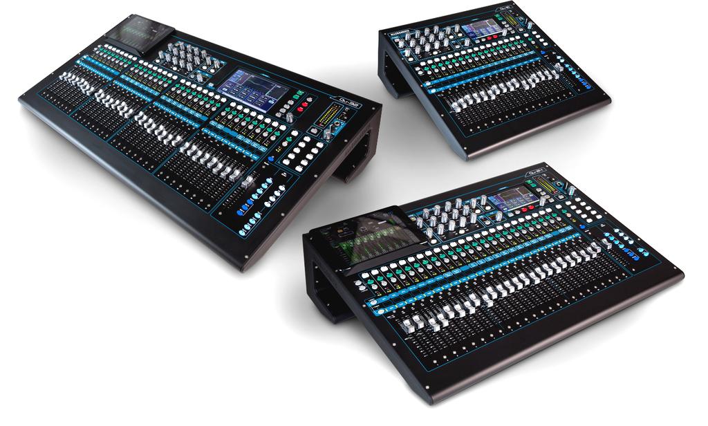 3. Introduction to the Qu Series Building on the heritage of the GLD and flagship ilive digital consoles, the Qu Series presents exceptional performance together with an intuitive analogue style user