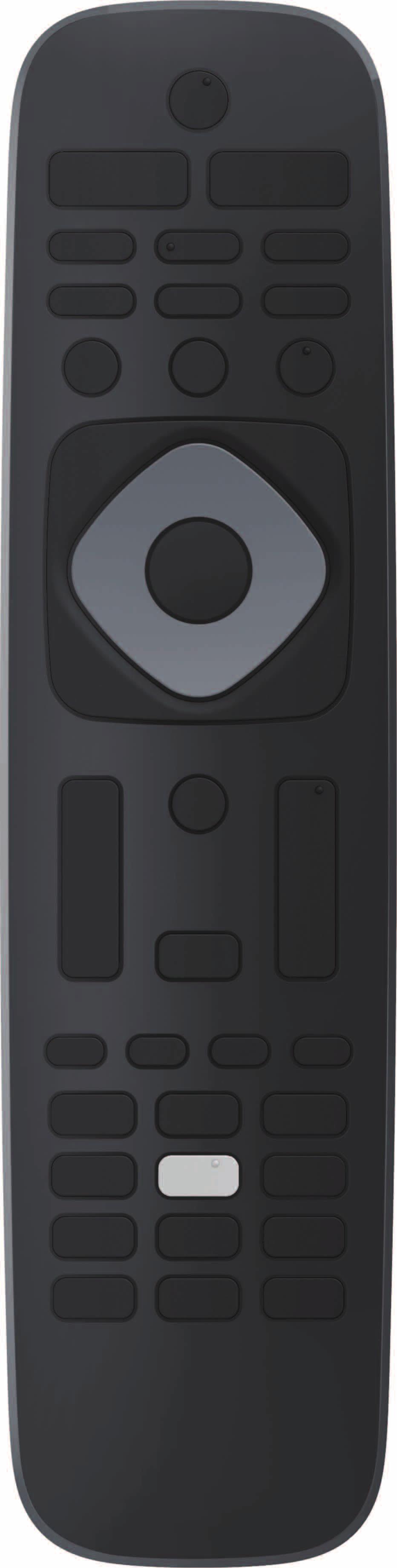 55PFL4901, 50PFL4901, 43PFL4901 serial numbers beginning with DS7 Remote control u t s r q p o a b c d e f g h i j k l m n (POWER) Turns the TV on from standby or off to standby.