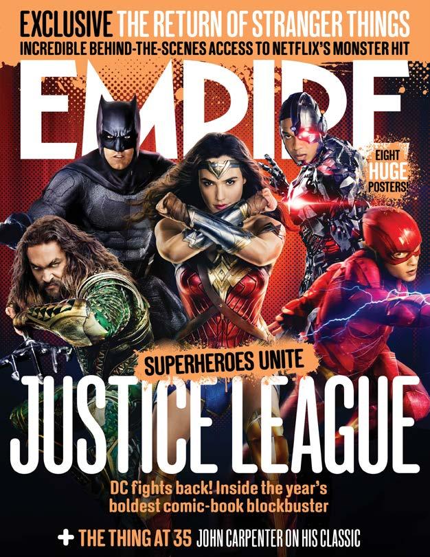 1, in celebration of the hotly anticipated Justice League our Nov cover stars!