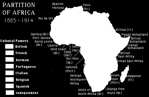 Africa: Belgian, British