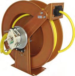 80 SERIES - Large Capacity Spring Driven Reel The 80 Series reel features rugged durability to handle the rough jobs. This reel offers the longest extension of cable up to 100.