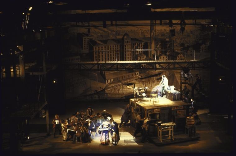 Figure 5.6: Shot of the 1979 production. Photo by Martha Swope. 29 Figure 5.7: The British Beehive curtain.