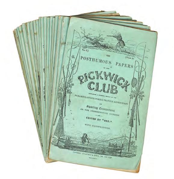 C H A R L E S D I C K E N S : A W O R D I N E A R N E S T 13. Dickens, Charles. The Posthumous Papers of the Pickwick Club.