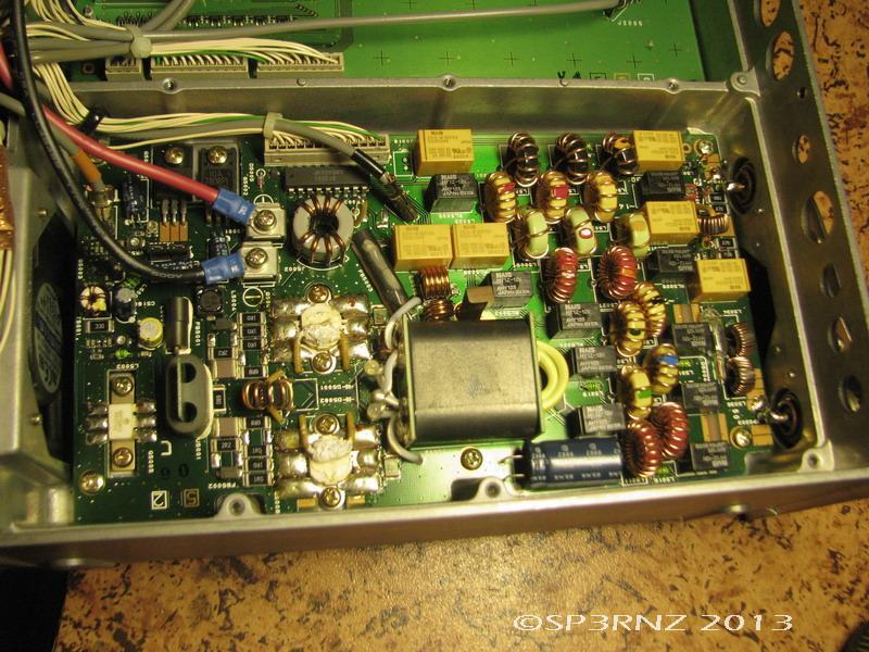 2. Next step will be increasing efficiency of Power Amplifier in our 847 by applying mod described by Marc PA1O in his superb article about Yaesu 847 filters.