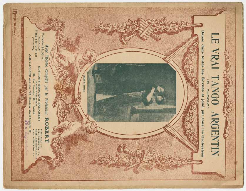 27 (6) Le vrai tango argentin; 1911; sheet music; by Ángel