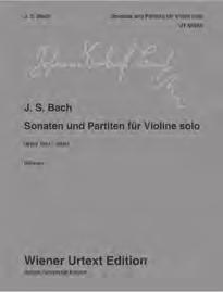 edition of Wiener Urtext Edition contains C. P. E. Bach s complete works for harpsichord (piano) obbligato and violin.