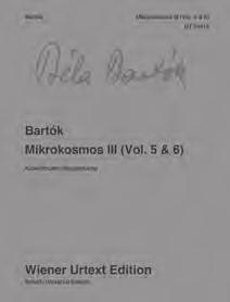 First urtext edition of Bartók s Mikrokosmos BÉLA BARTÓK (1881 1945) Mikrokosmos in three books as Bartók intended new Several additional pieces published here for the first time Notes on study and