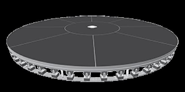 EQUIPMENT AUTOMATION & EFFECTS TURNTABLES We produce the finest turntables in the industry -- strong, durable, and always reliable.