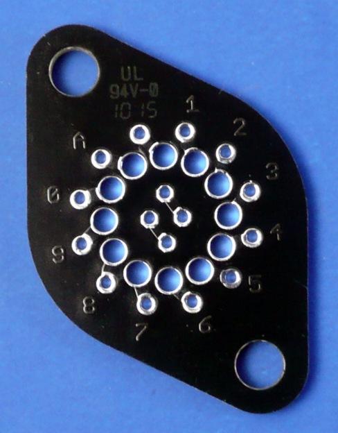 an angle of 30 to the mounting holes.