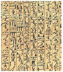 shown in Figure 5 [20]. The papyrus length is 0.284 and its width is 0.271 m. The papyrus deals with rent and taxes paid during the 12th Dynasty to the King in grain [21].
