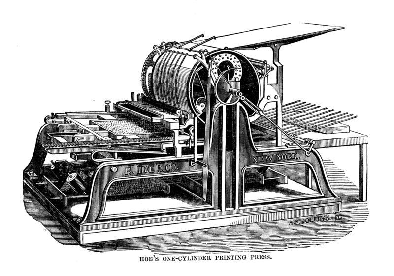 larger audience. In fact, six years after steam-power printing was introduced, the Times had doubled its circulation 1.