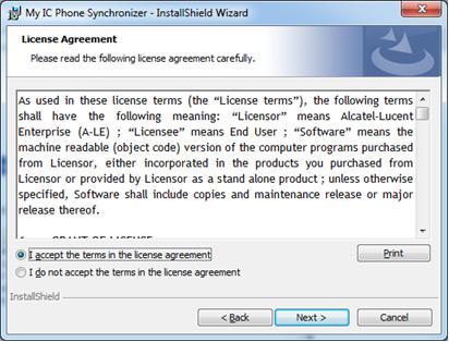 3. Read and agree the license Agreement. 4.