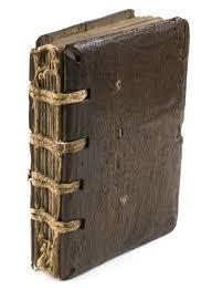 Gothic bindings - 14th - 17th century TEXT BLOCK - Parchment, parchment & paper, or (later) all paper - Smaller than boards SUPPORTS - Alum-tawed skin (early) - vegetable-fiber cords (later) SEWING -