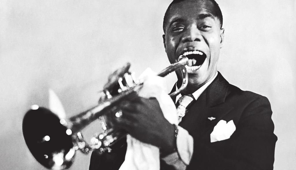 Jazz innovator Louis Armstrong KEY FIGURES Trumpet player and singer LOUIS ARMSTRONG is considered the most important improviser in jazz.