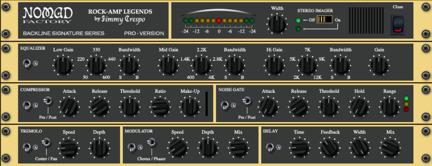 FX RACK To turn on each effect, click the on/off toggle switch in the corresponding effect section. The following sections describe each effect section individually.