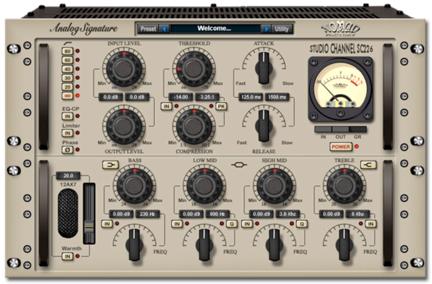 SC-226 Introduction: The Nomad Factory Studio Channel SC-226 is a stereo channel recording plug-in, featuring 4-band equalizer, an analog "signature" optical compressor.