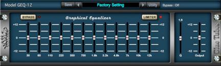 BT Equalizer GEQ12 The BT Equalizer GEQ12 has been created to fit all applications for the professional engineer.